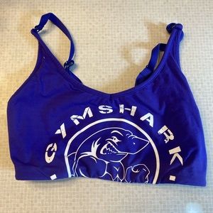 Gymshark cobalt blue legacy bra